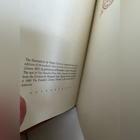 Gift Condition One Hundred Fairy Tales  The Franklin Library - Picture 7 of 12